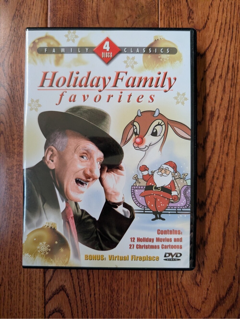Holiday Family Favorites Classics 4 DVD Set 12 Movies 27 Cartoons
